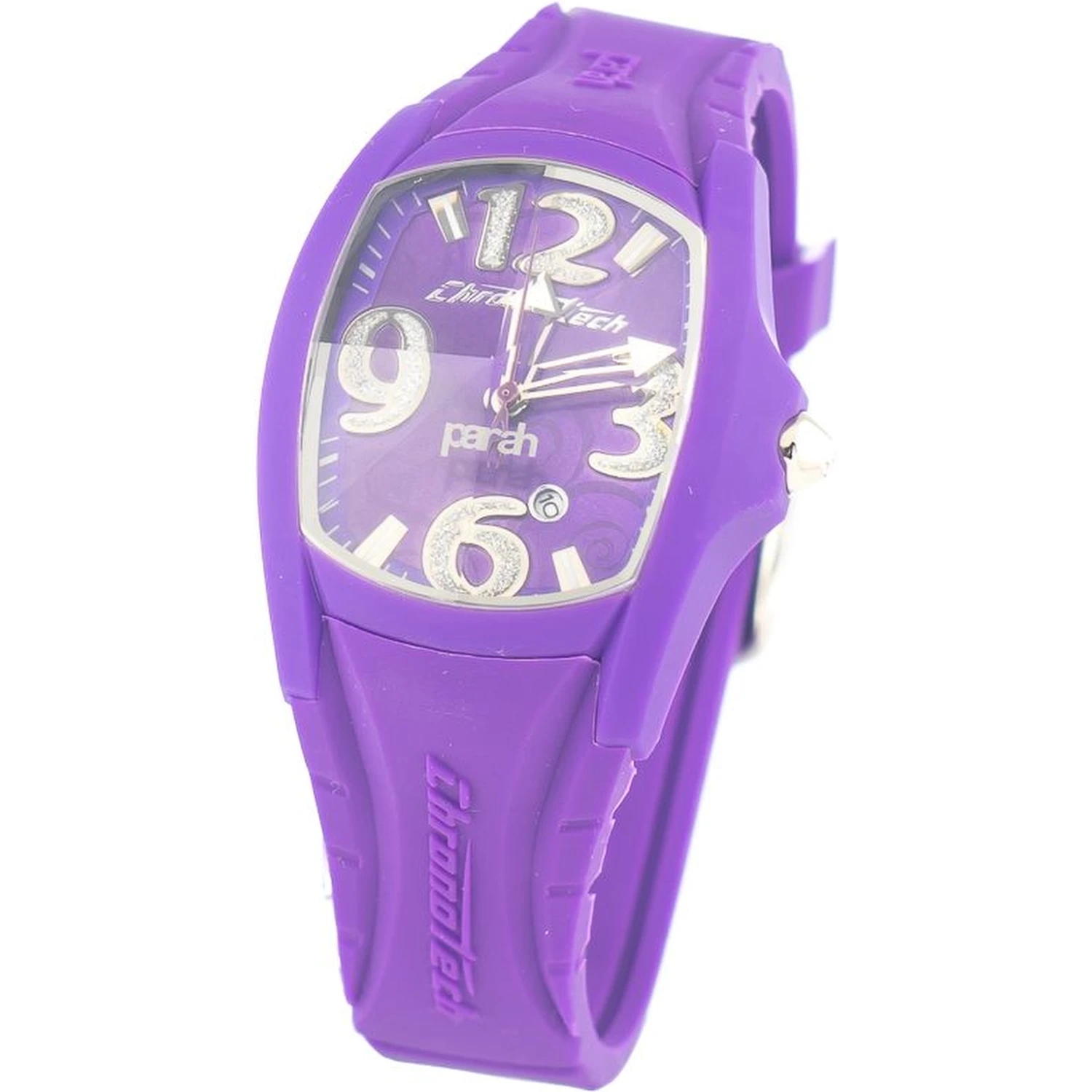 Purple Rubber Dress Watch