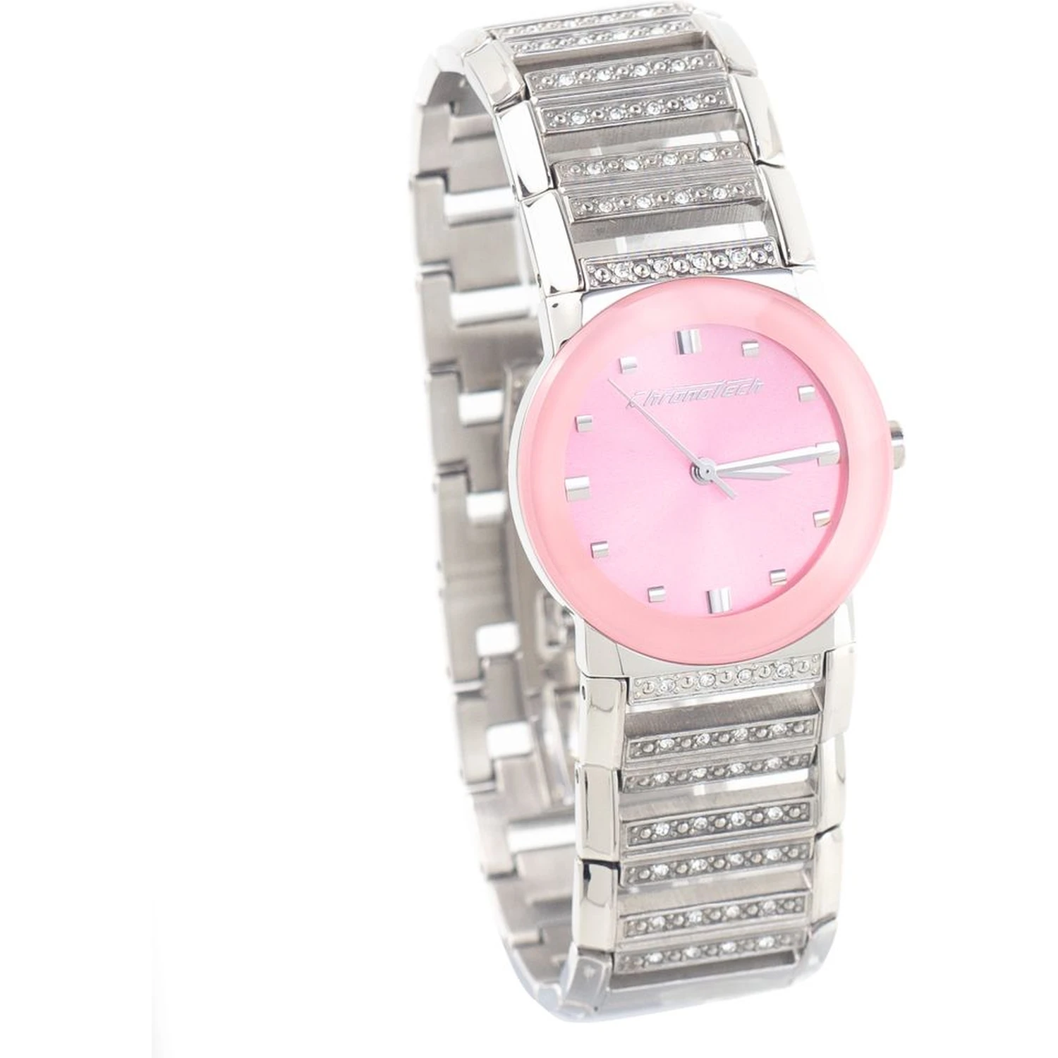 Silver Stainless Steel Dress Watch