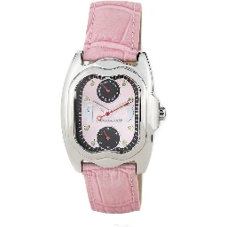Multicolor Leather Dress Watch