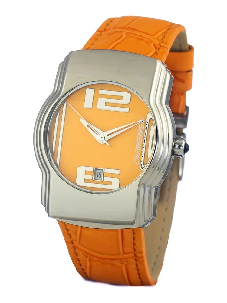 Orange Leather Dress Watch alternative