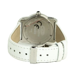 White Leather Bracelet Watch