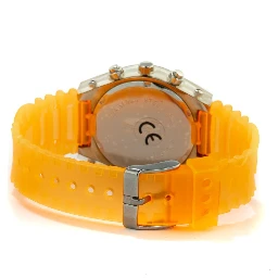Orange Rubber Sport Watch