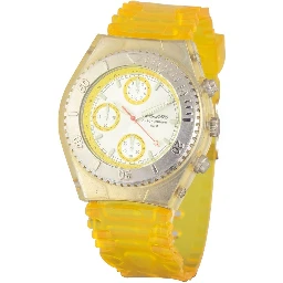 Yellow Rubber Sport Watch
