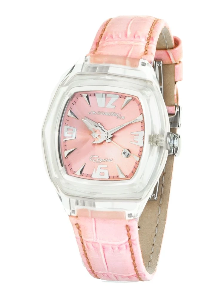 Multicolor Leather Dress Watch