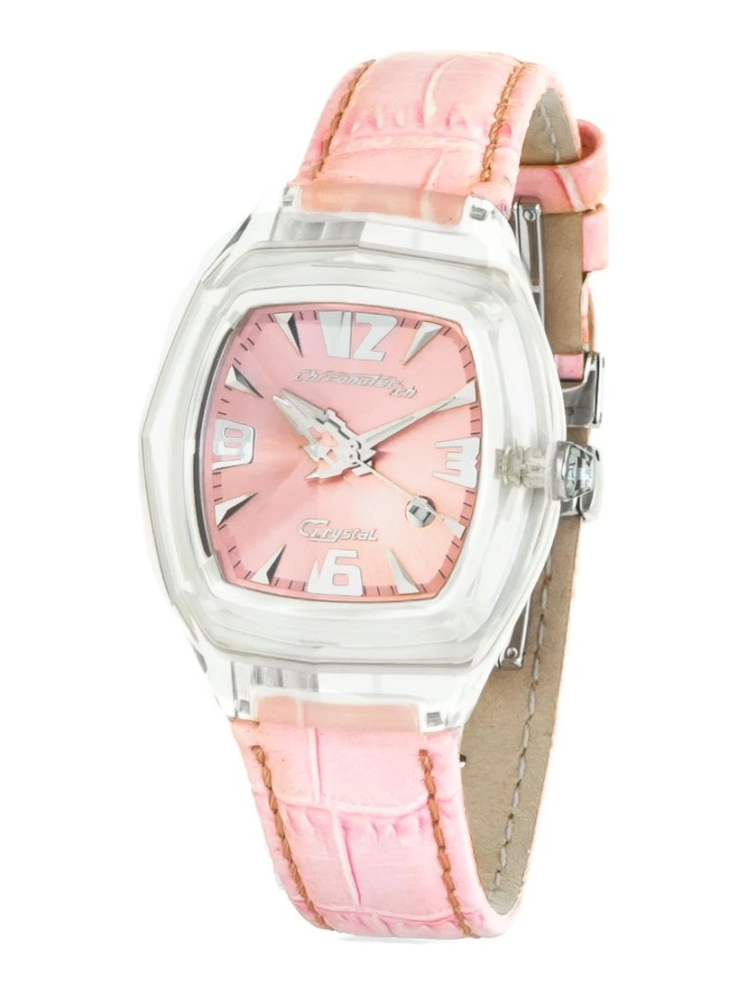 Multicolor Leather Dress Watch