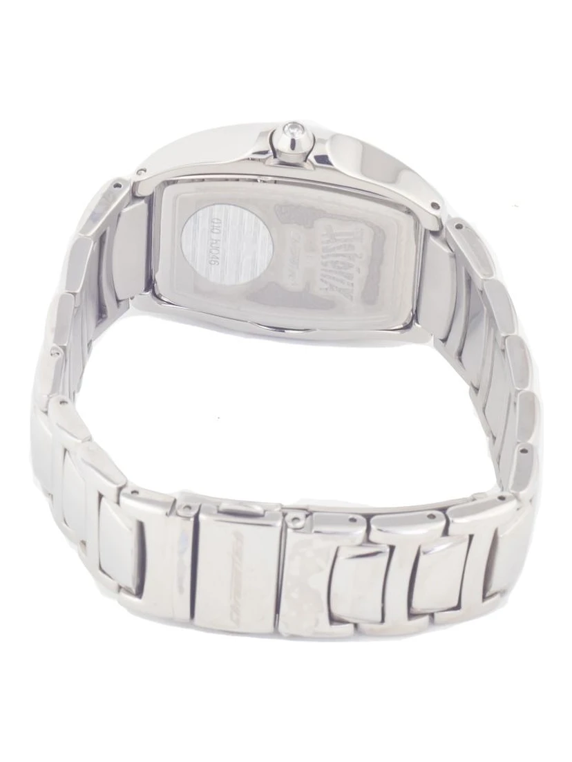 ساعة يد رسمية من الفولاذ المقاوم للصدأ الفضي