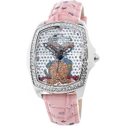 ساعة يد جلدية متعددة الألوان