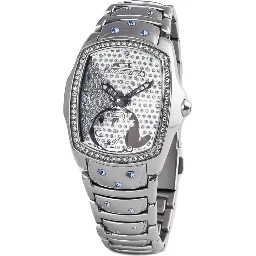 Silver Stainless Steel Dress Watch