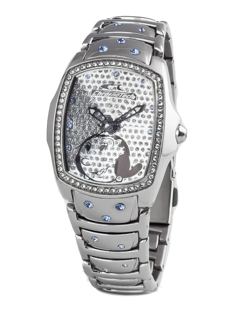 Silver Stainless Steel Dress Watch