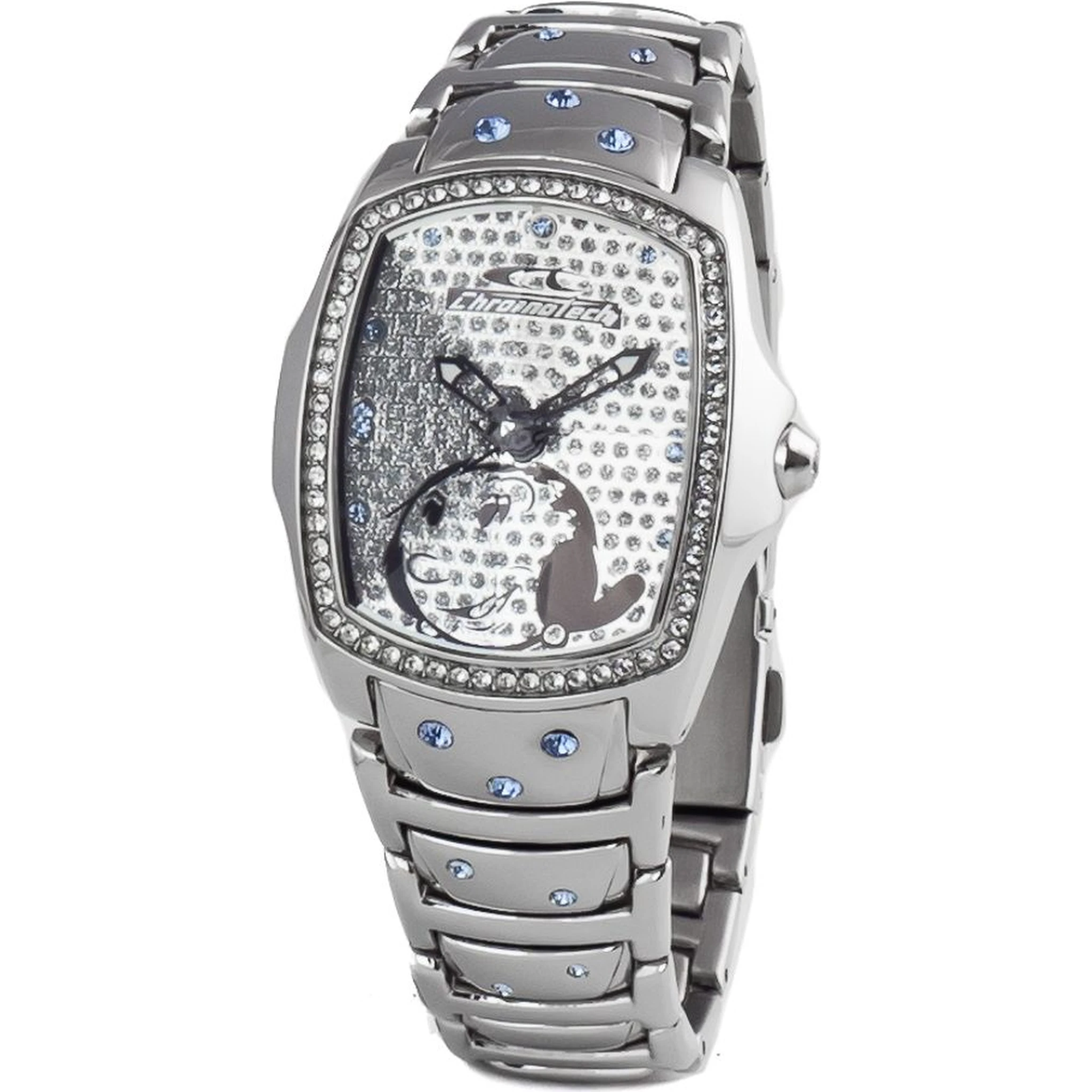 Silver Stainless Steel Dress Watch