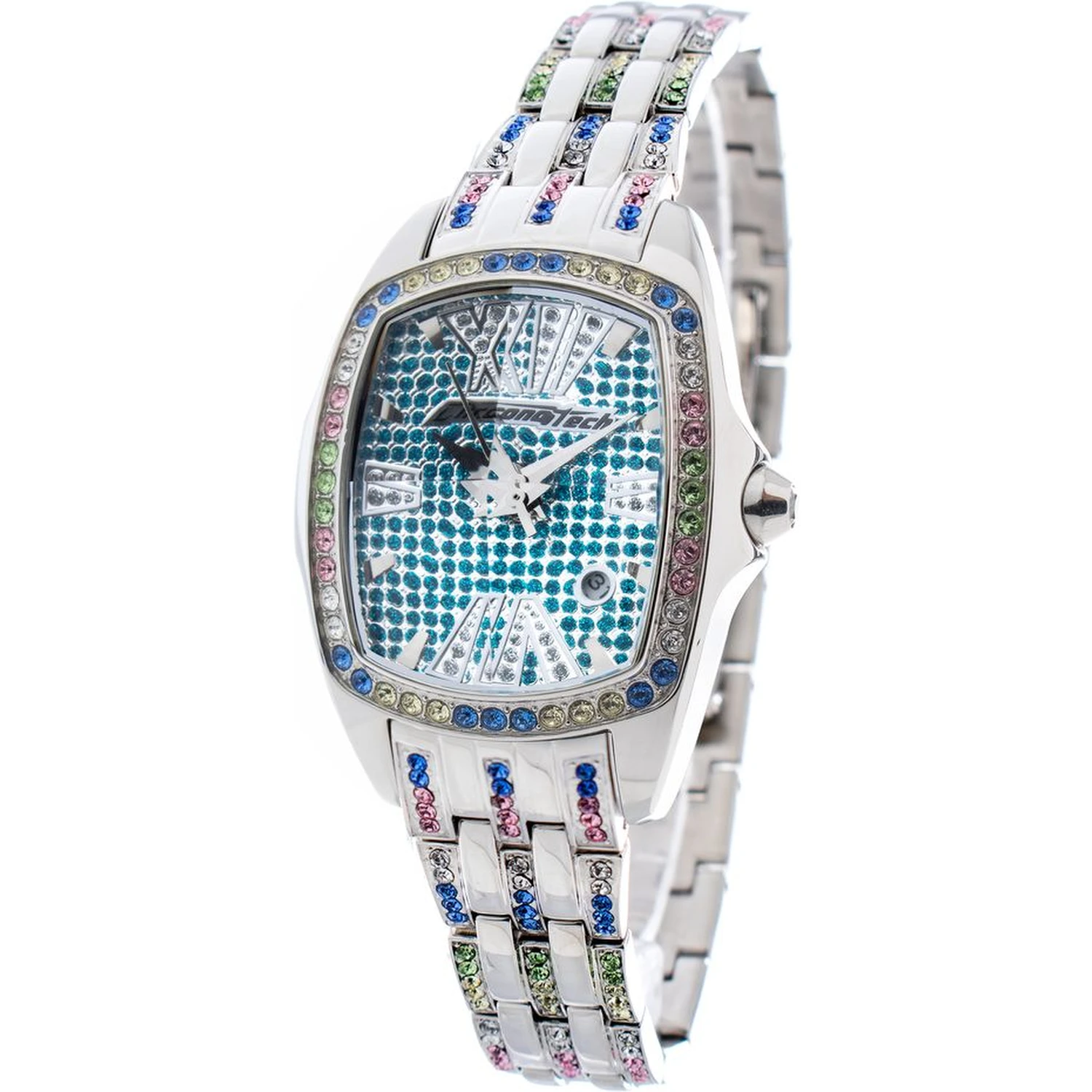 Silver Stainless Steel Bracelet Watch