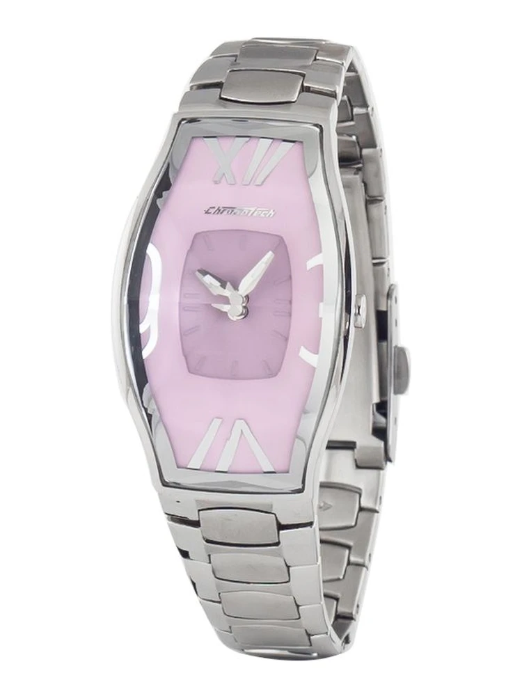 ساعة يد رسمية من الفولاذ المقاوم للصدأ الفضي