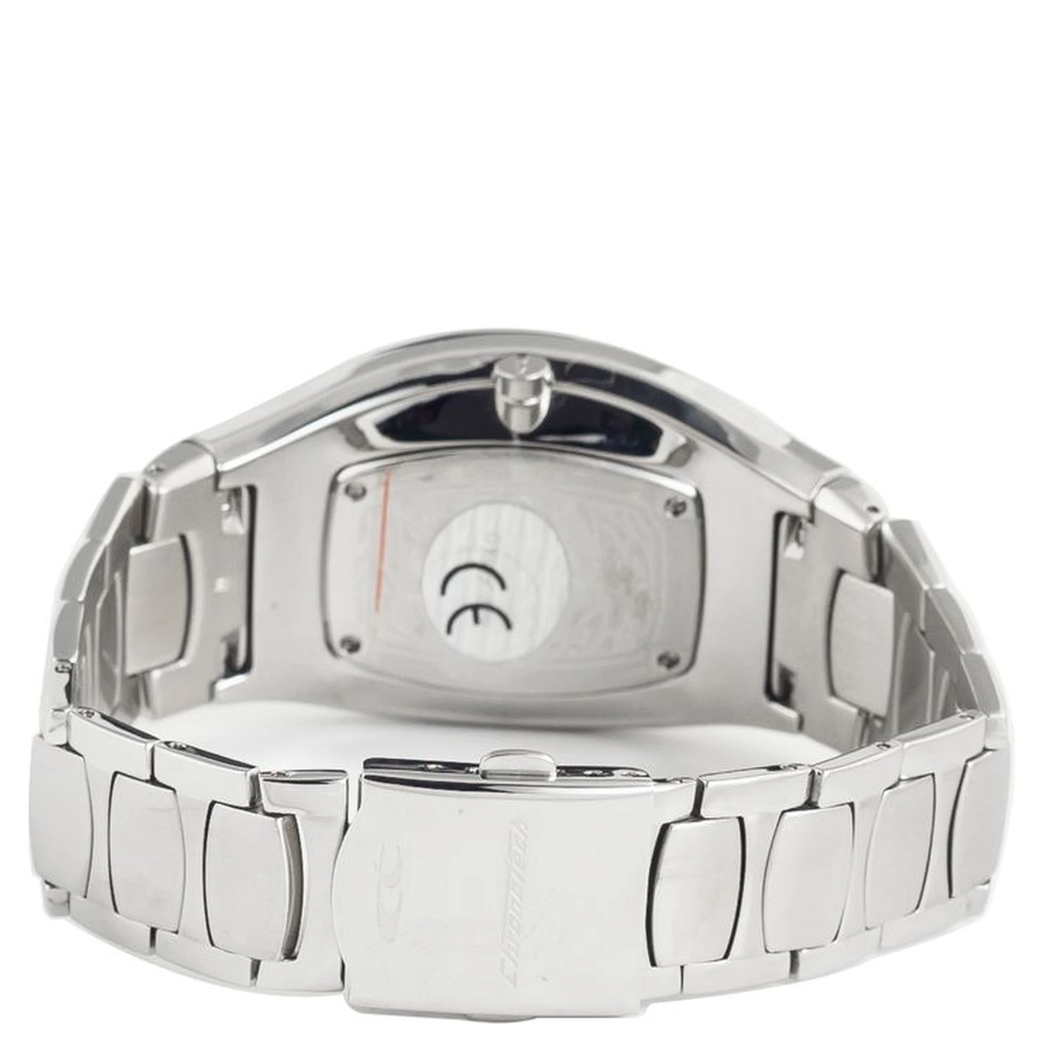 ساعة يد رسمية من الفولاذ المقاوم للصدأ الفضي