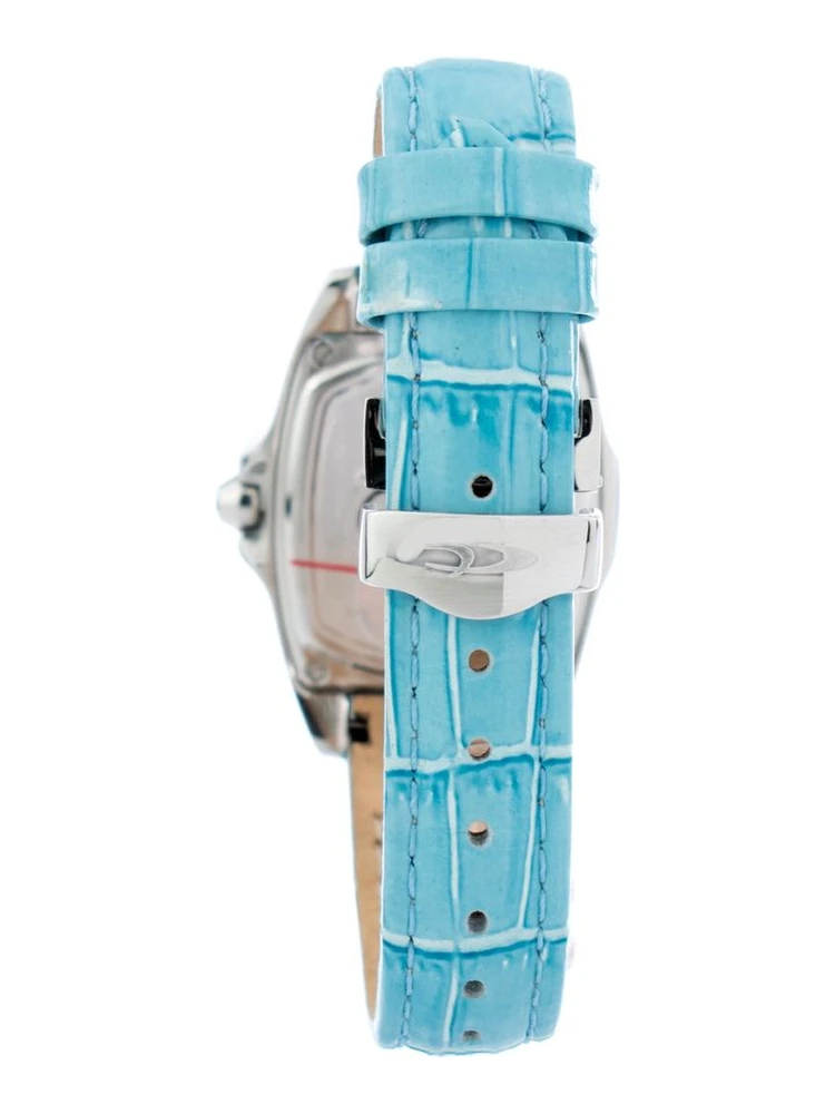 ساعة يد رسمية من الجلد الأزرق alternative