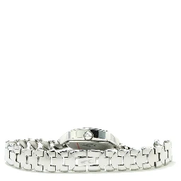 ساعة يد رسمية من الفولاذ المقاوم للصدأ الفضي