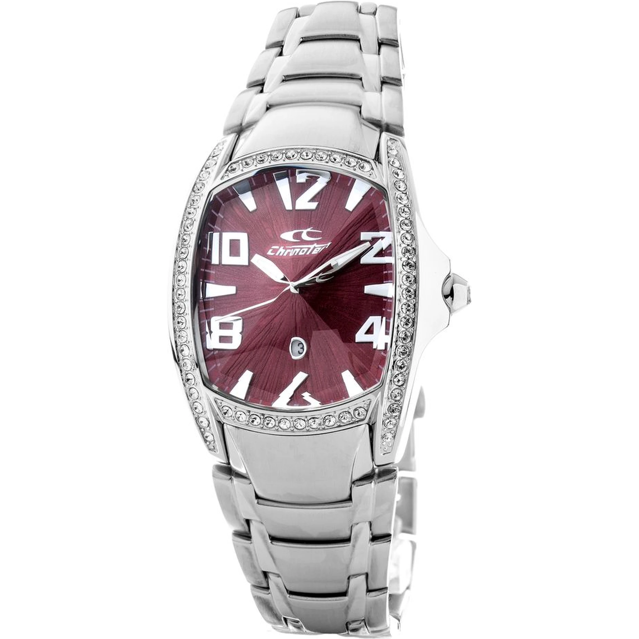 Silver Stainless Steel Dress Watch