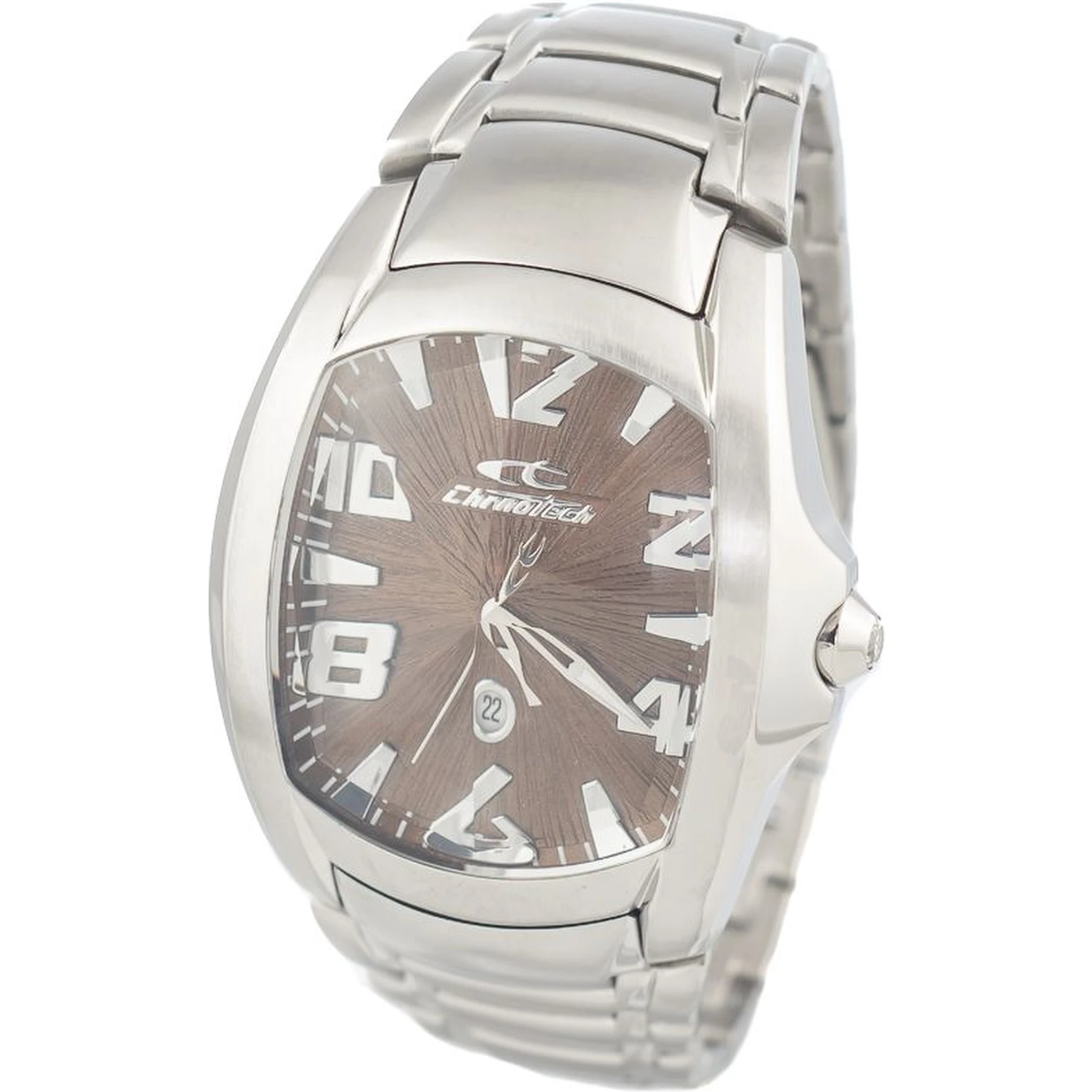 Silver Stainless Steel Dress Watch