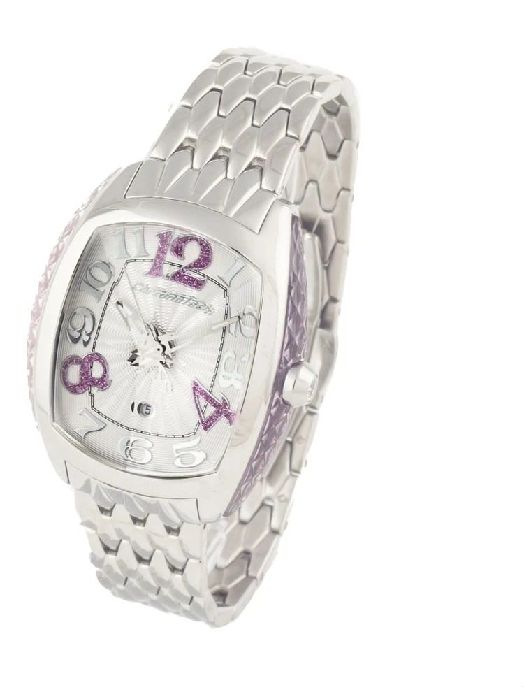Silver Stainless Steel Dress Watch