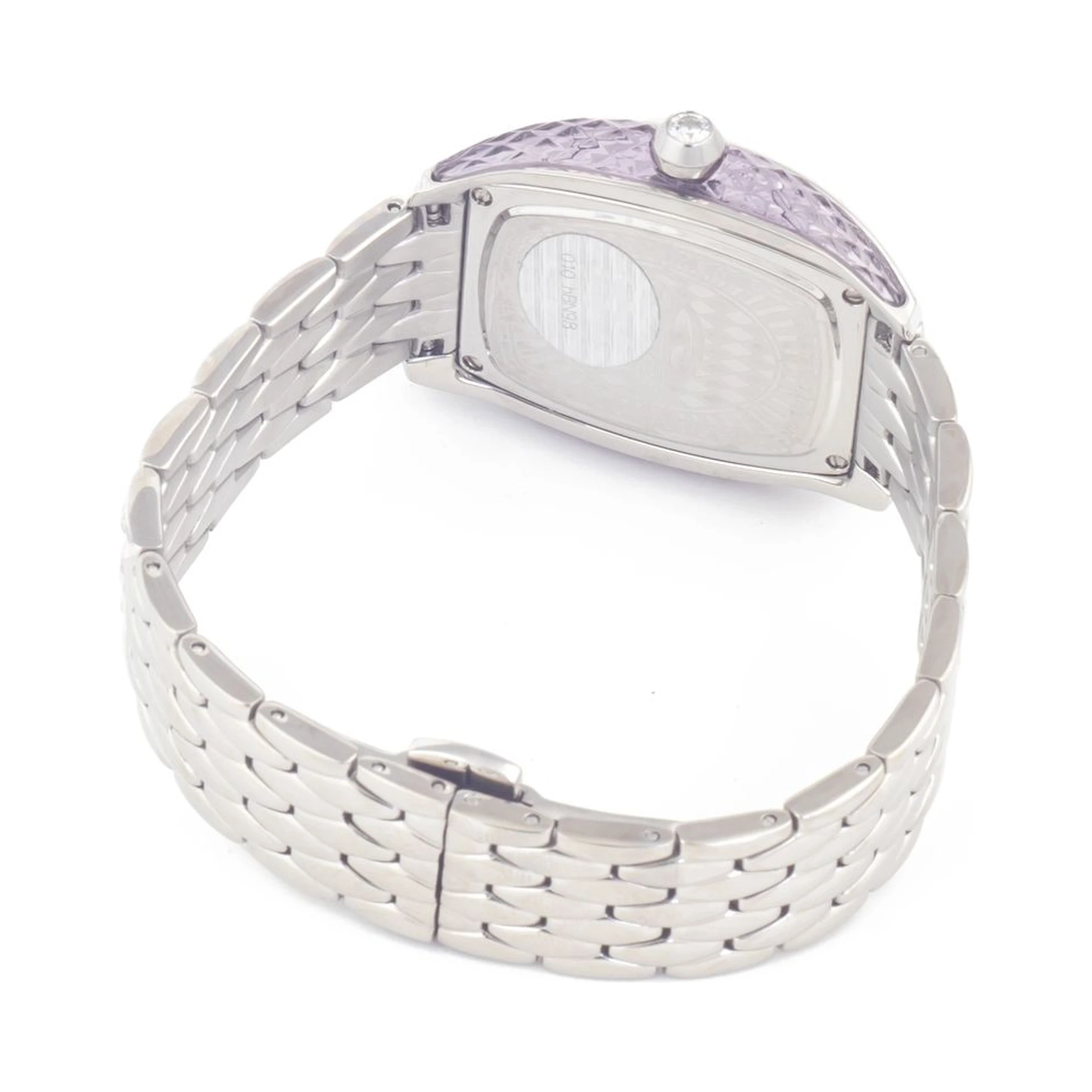 ساعة يد رسمية من الفولاذ المقاوم للصدأ الفضي