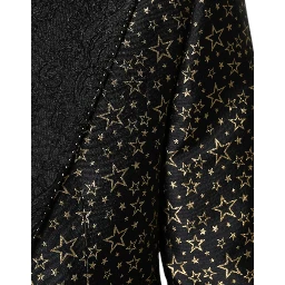 Black Stars Jacquard SICILIA 2 Piece Suit