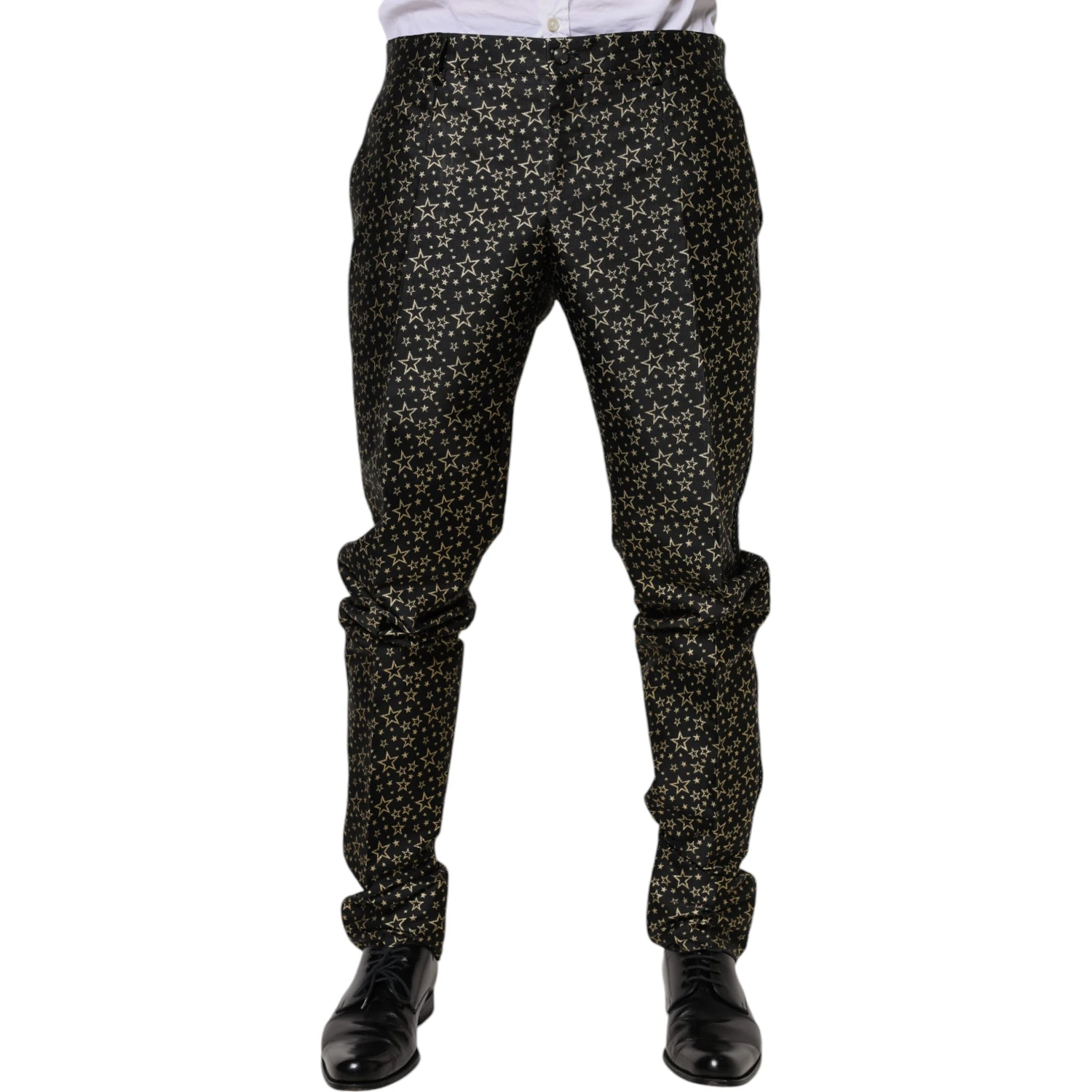 Black Stars Jacquard SICILIA 2 Piece Suit