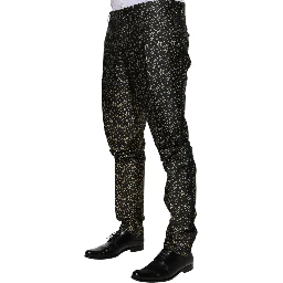 Black Stars Jacquard SICILIA 2 Piece Suit