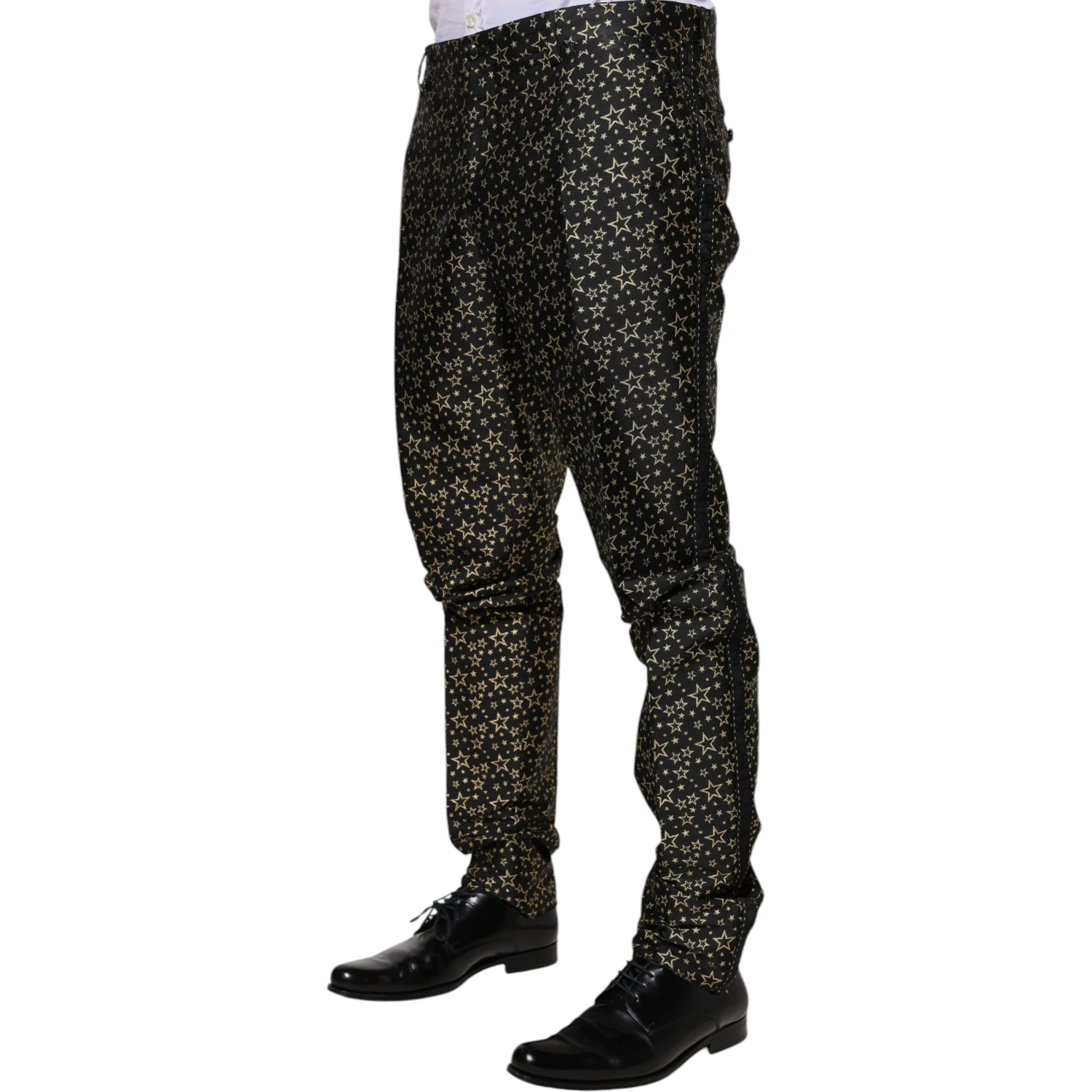 Black Stars Jacquard SICILIA 2 Piece Suit