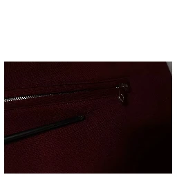 Dark Red Cotton Men Jogger Sweatpants Pants