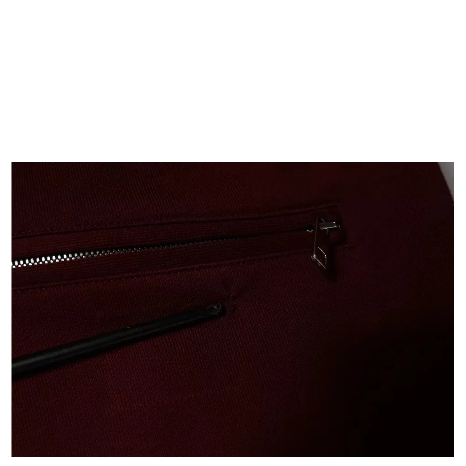 Dark Red Cotton Men Jogger Sweatpants Pants