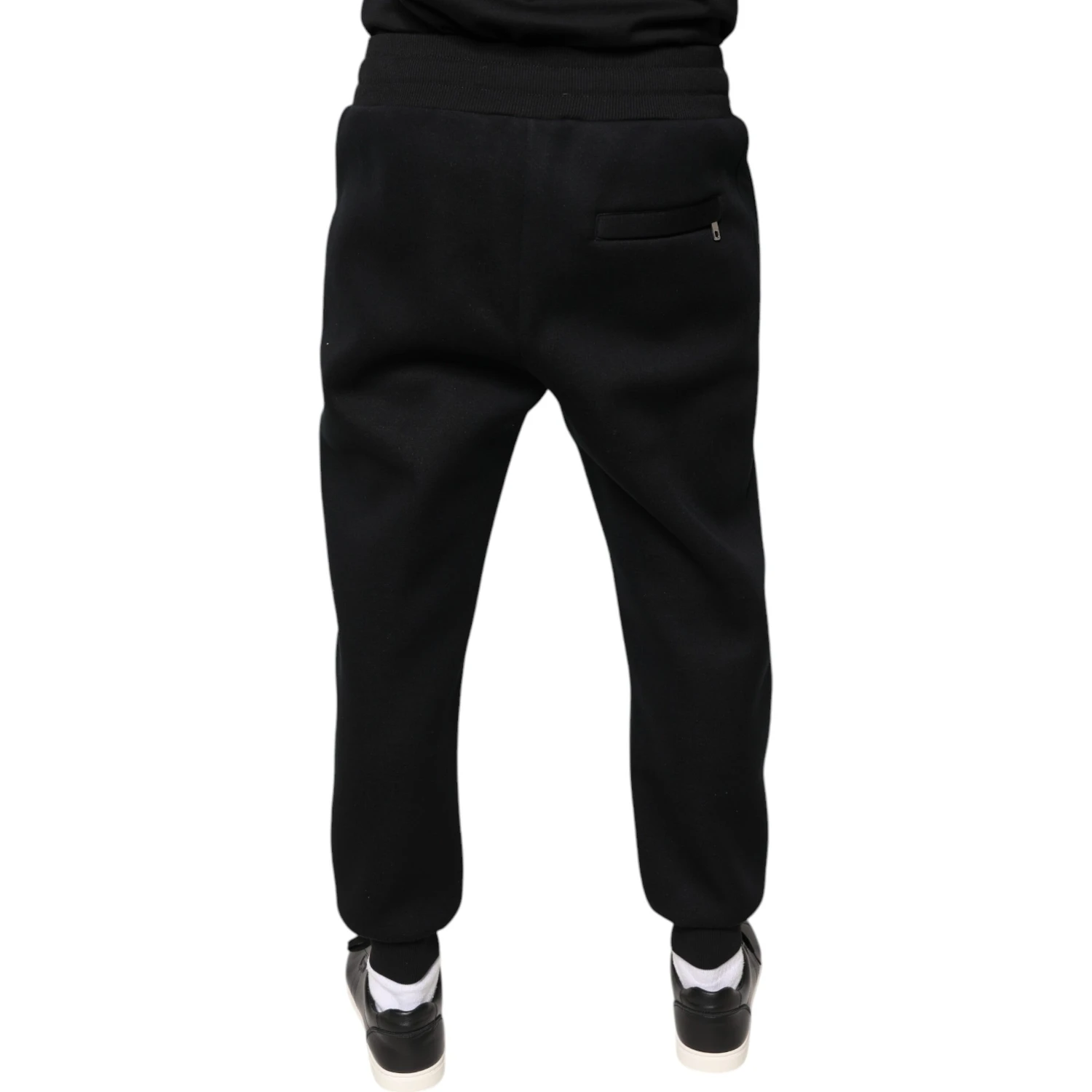 Black Modal DG Logo Jogger Men Sweatpants Pants