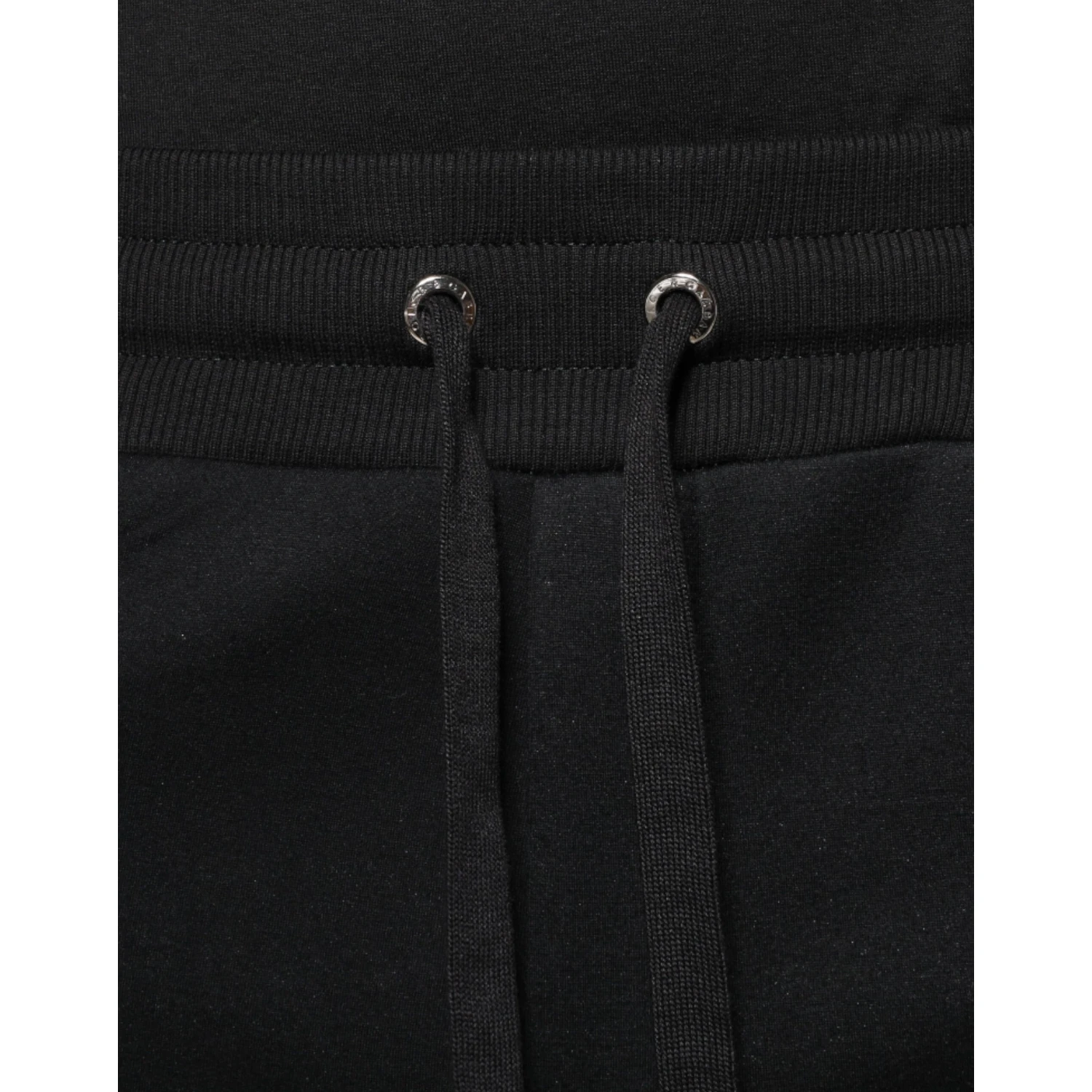 Black Modal DG Logo Jogger Men Sweatpants Pants