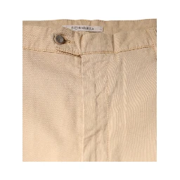 Beige HOUSTON Men Cropped Dress Pants