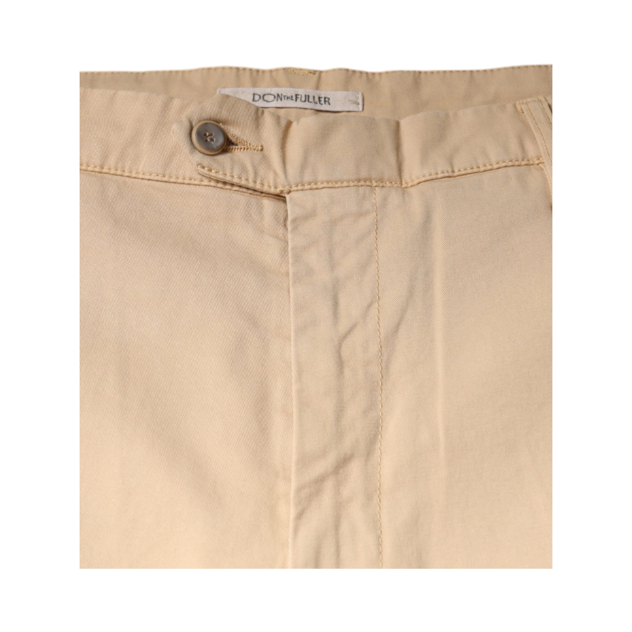 Beige HOUSTON Men Cropped Dress Pants