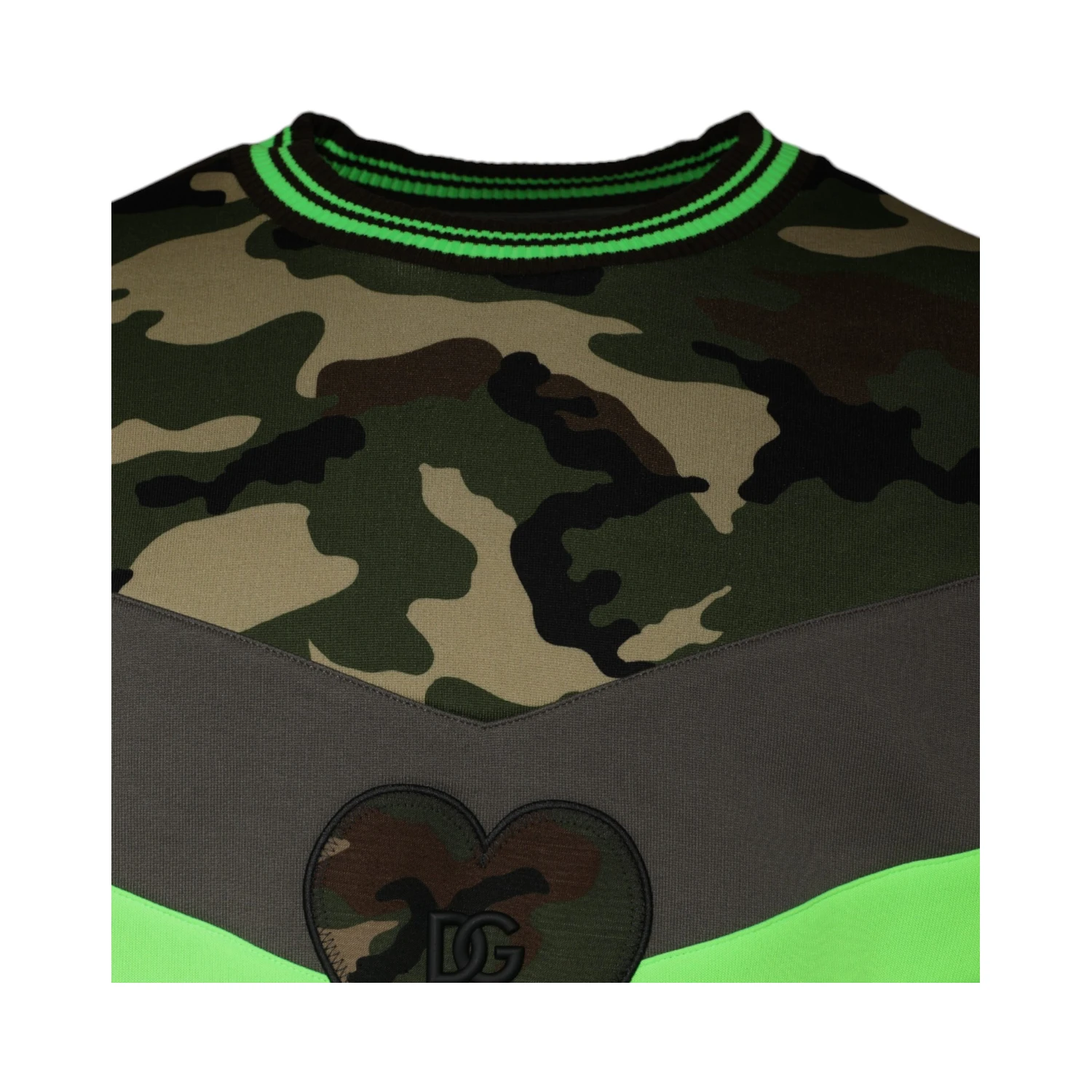Multicolor Camouflage Sweatshirt Sweater