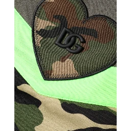 Multicolor Camouflage Sweatshirt Sweater