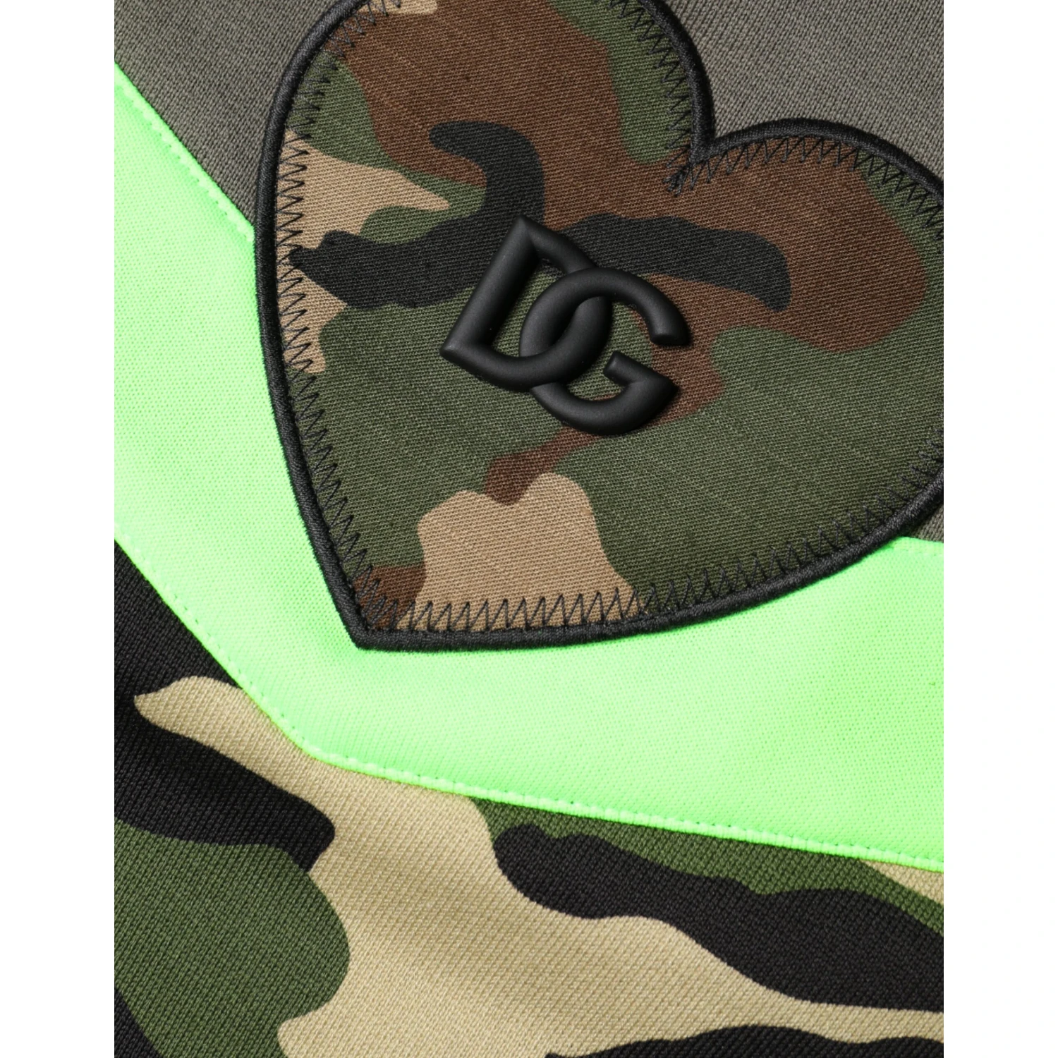 Multicolor Camouflage Sweatshirt Sweater