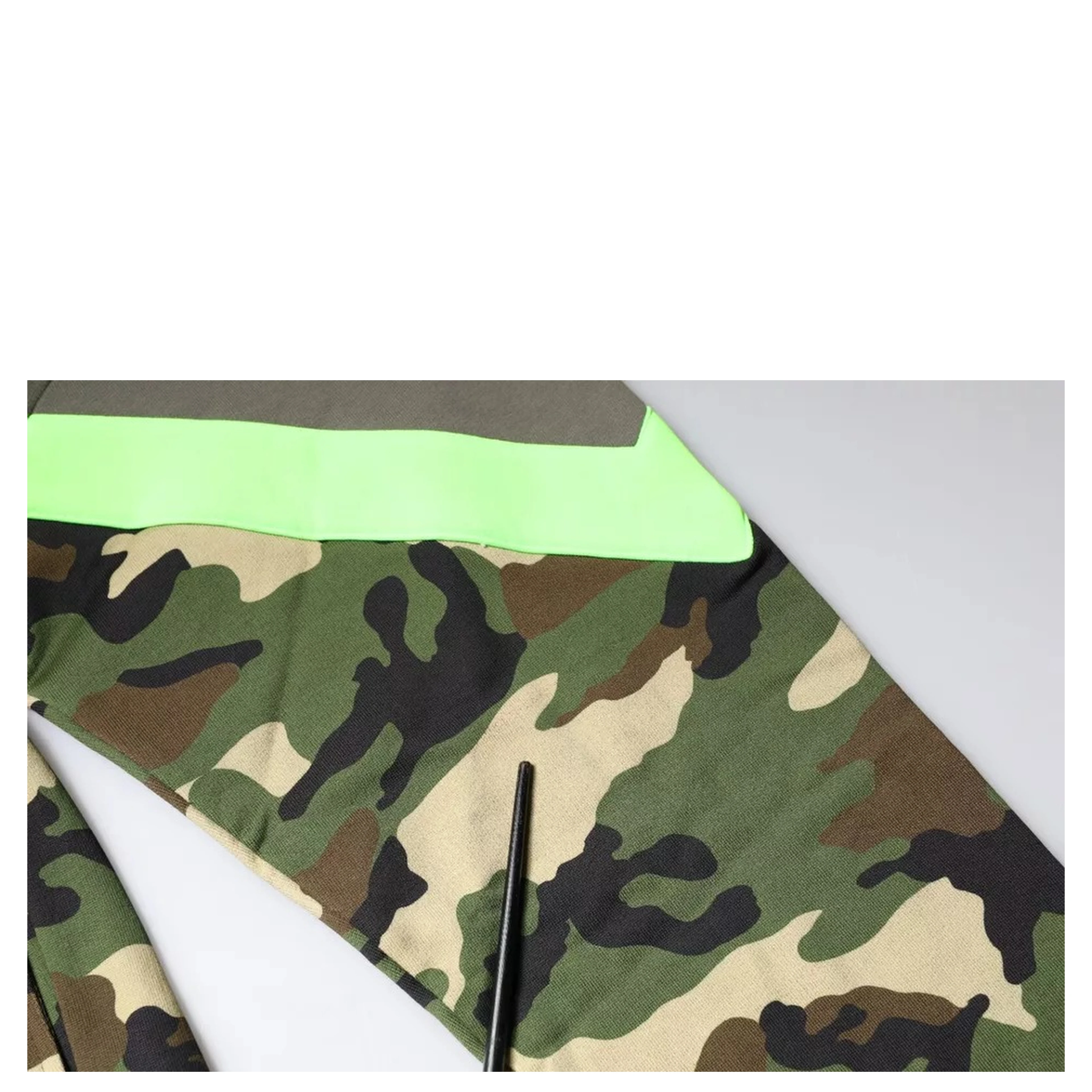 Multicolor Camouflage Sweatshirt Sweater