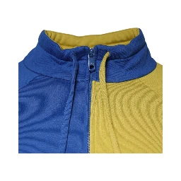 Multicolor Patchwork Men Sweatshirt Sweater