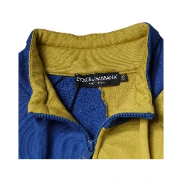 Multicolor Patchwork Men Sweatshirt Sweater