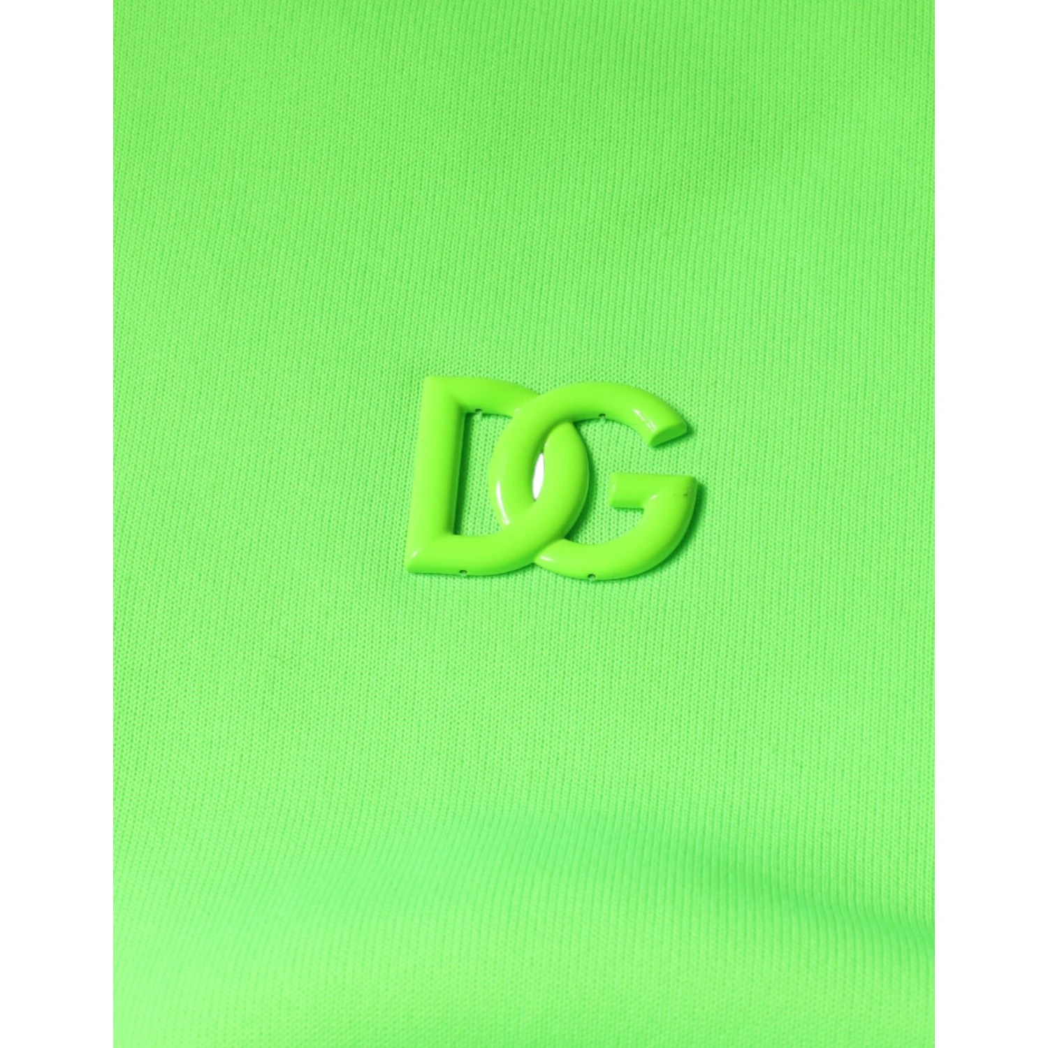 Green Logo Hooded Pullover Sweatshirt Sweater