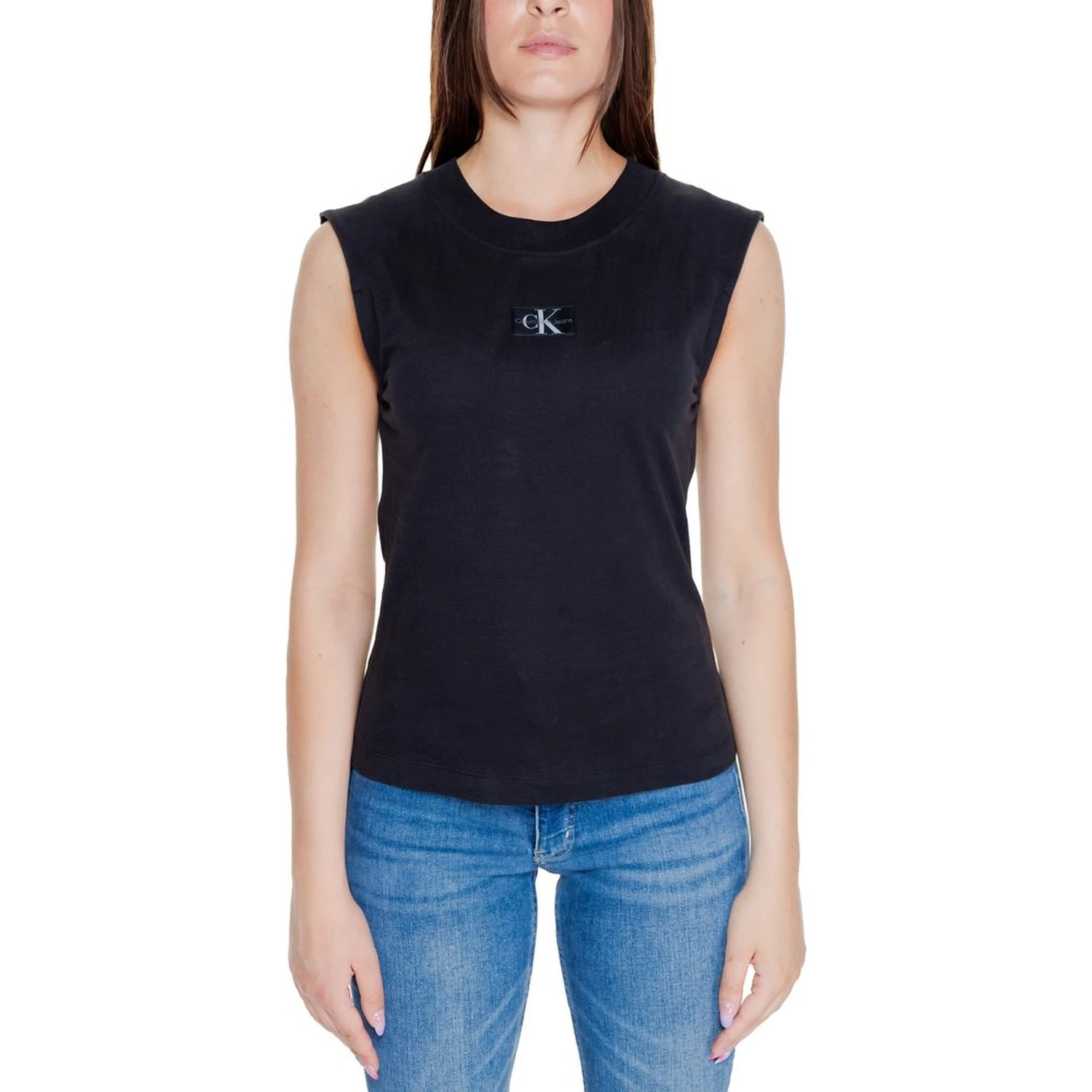 Relaxed Sleeveless T-shirt