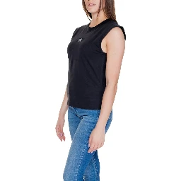 Black Cotton T-Shirt