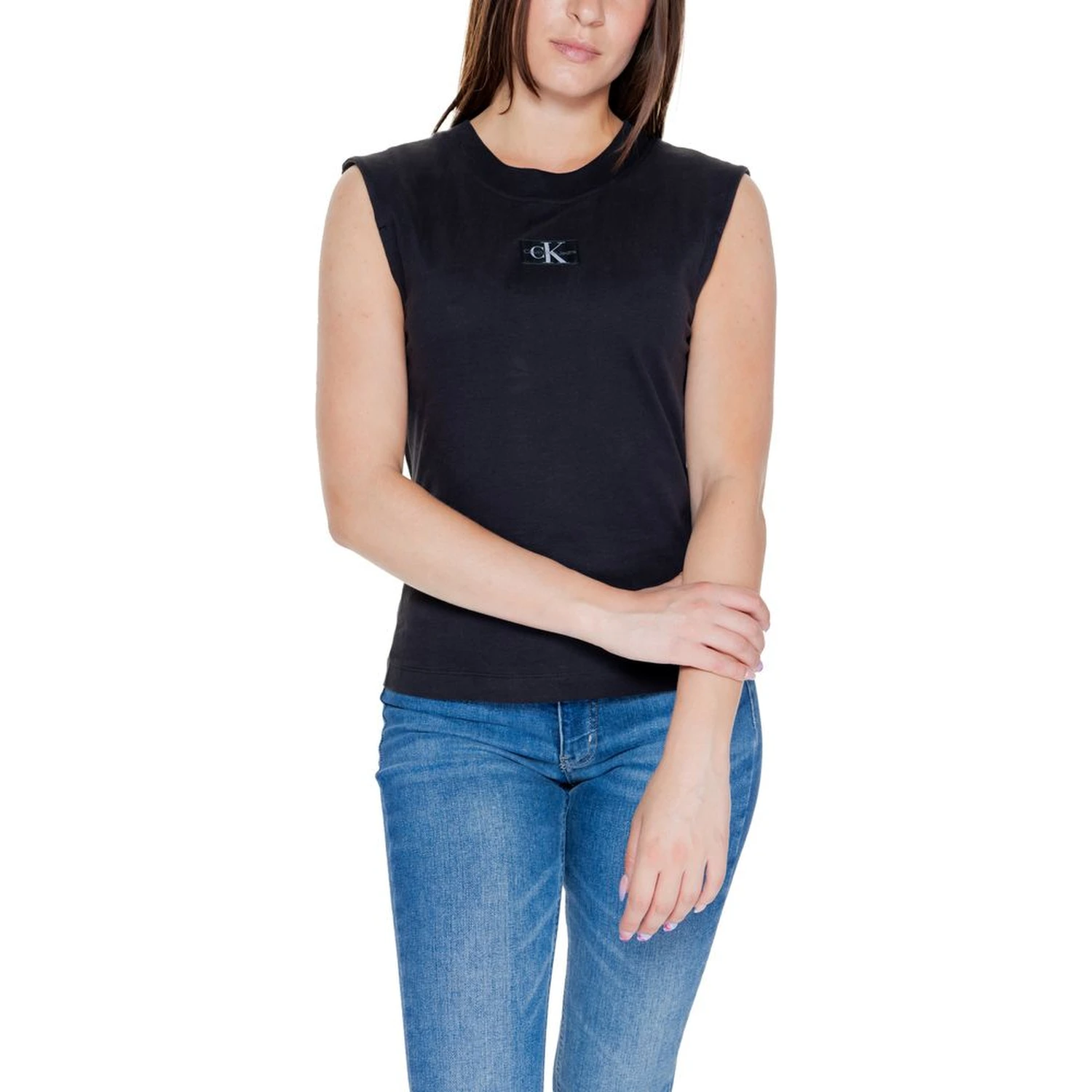 Relaxed Sleeveless T-shirt