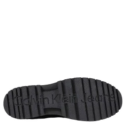 Black Suede Leather Chelsea Boots