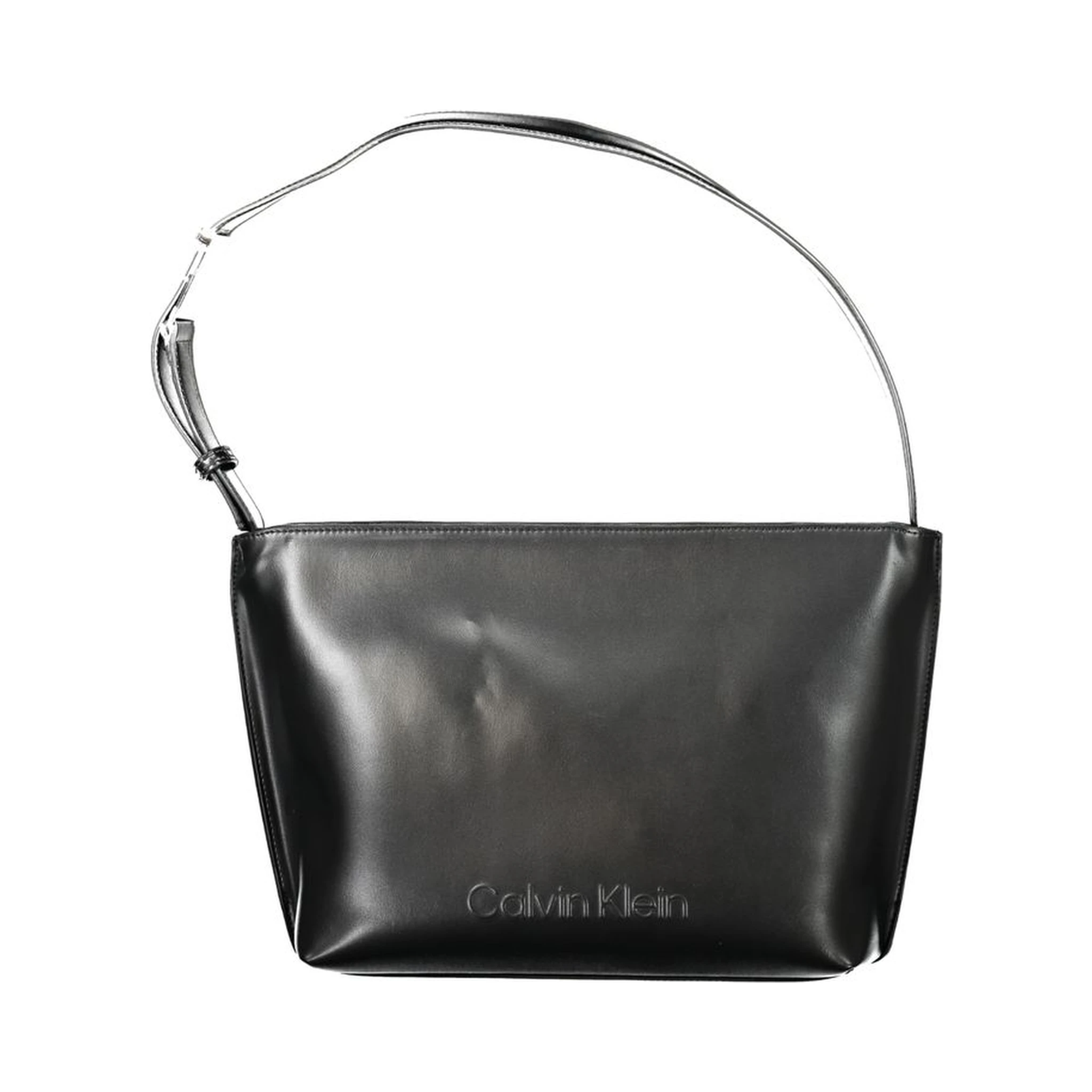 Black Polyester Handbag