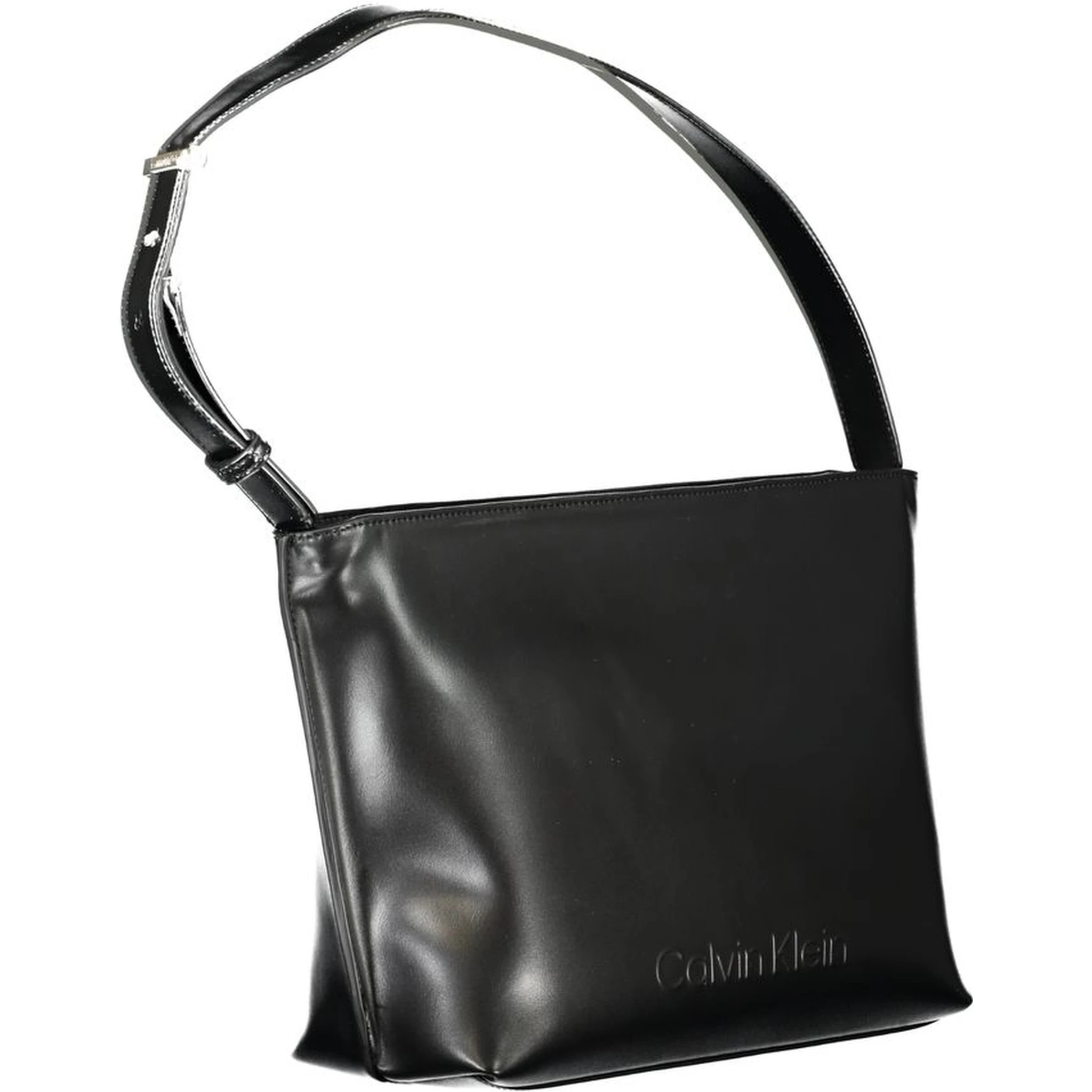 Black Polyester Handbag