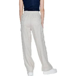 Beige Linen Pant