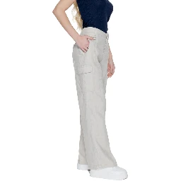 Beige Linen Pant