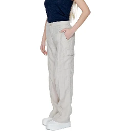 Beige Linen Pant
