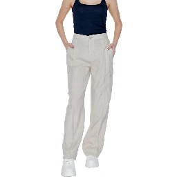 Beige Linen Pant